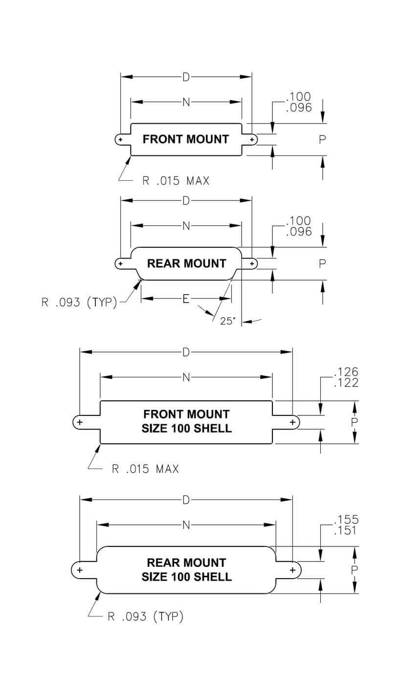 [Get 35+] Db9 Connector Hole Dimensions